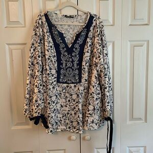 NWOT Bloomchic Boho blouse 22/24